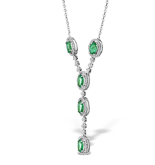 Emerald Necklaces & Pendants | TheDiamondStore.co.uk™