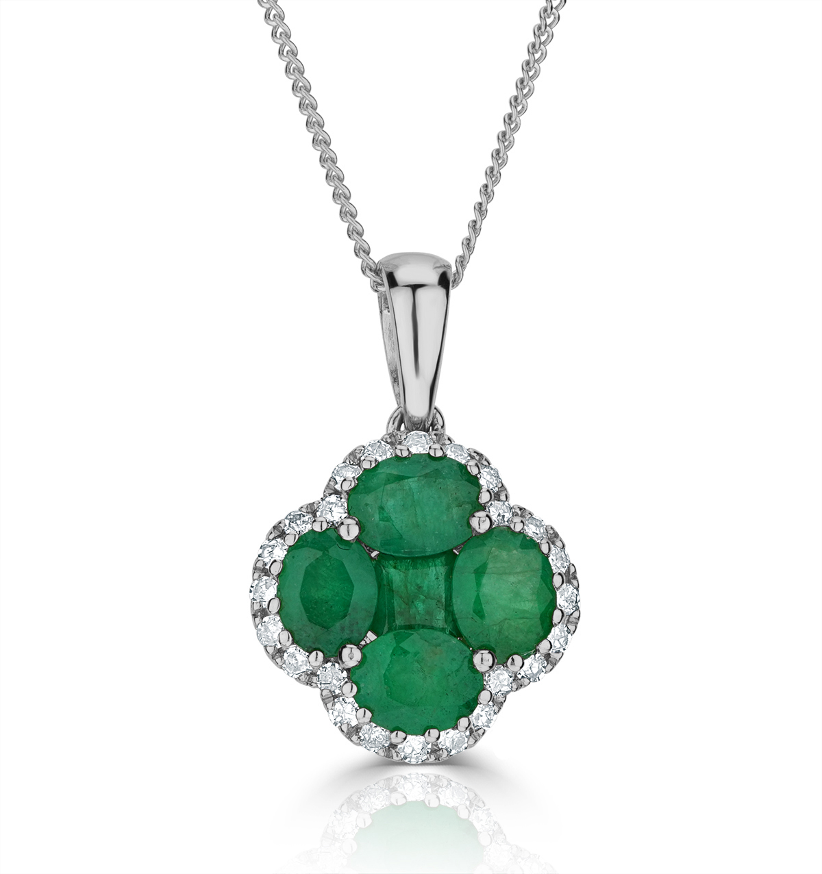 Emerald Necklaces & Pendants | The Diamond Store