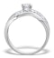 Matching Diamond Engagement and Wedding Ring 0.71ct 18K Gold - image 2