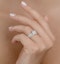 Matching Diamond Engagement - Wedding Ring 1.50ct SI2 18K Gold - image 2