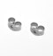 Platinum Princess Diamond Earrings - 1CT - H/SI - 4.8mm - image 4