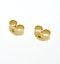 18K Gold Princess Diamond Earrings - 0.66CT - H/SI - 3.8mm - image 4