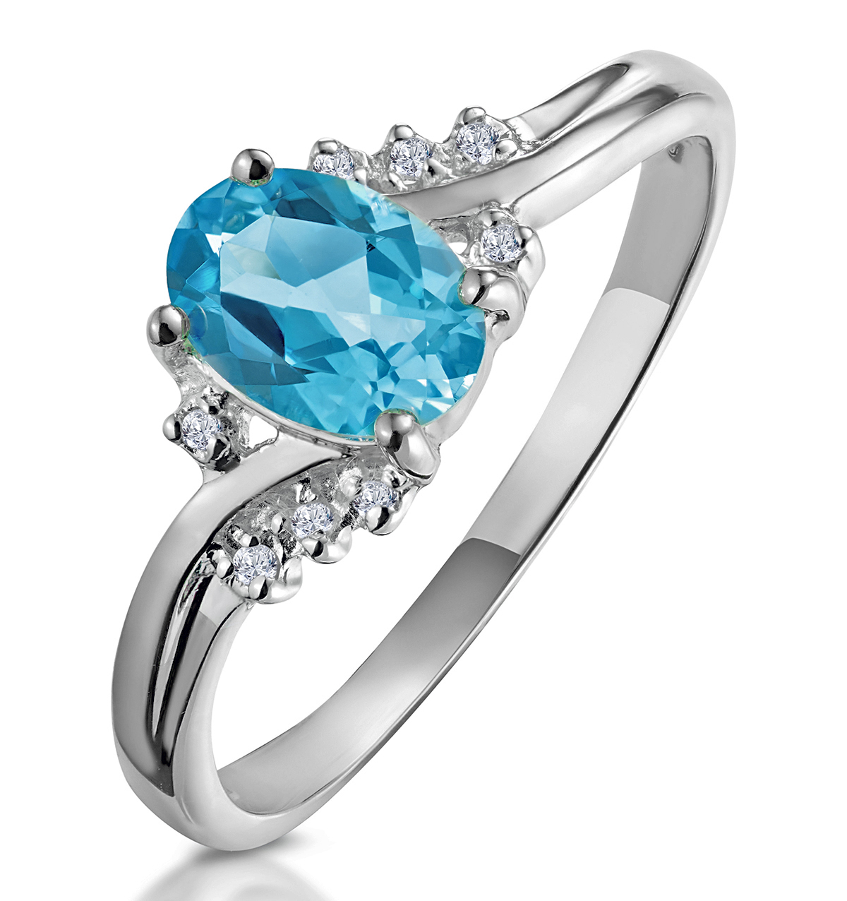 9 Carat Blue Topaz Ring – Five Star Jewelry Brokers