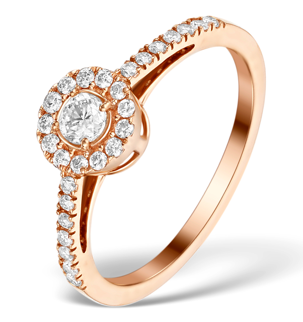 Rose Gold Diamond Engagement Rings The Diamond Store™