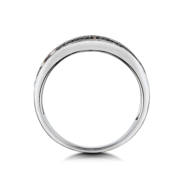 Stellato Collection Multi Colour Diamond Ring 0.23ct in 9K White Gold - Image 3