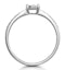 Masami Diamond Engagement Ring 0.20ct Pave Set in 9K White Gold - image 3