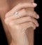 Masami Diamond Engagement Ring 0.20ct Pave Set in 9K White Gold - image 2