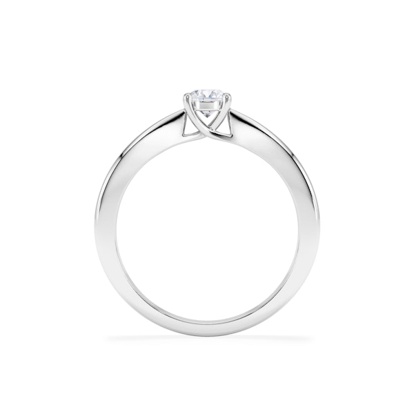 Naomi Lab Diamond Engagement Ring 0.33ct H/Si 9K White Gold - Image 3