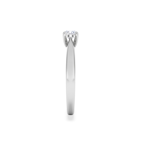 Naomi Lab Diamond Engagement Ring 0.33ct H/Si 9K White Gold - Image 6