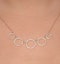 Vivara Collection 0.45ct Diamond and 9K Rose Gold Necklace D3405 - image 3