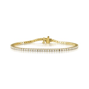 Diamond Tennis Bracelet Chloe 2.00ct H/Si Claw Set in 18K Gold