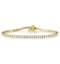 Diamond Tennis Bracelet 18K Gold Chloe 2.00ct G/Vs - image 1