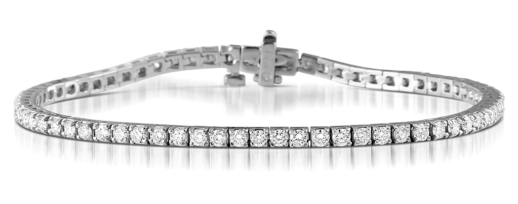 Lab Diamond Tennis Bracelet