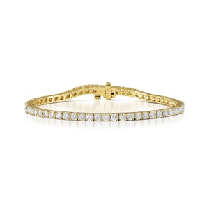 Diamond Tennis Bracelet Chloe 6.00ct Premium Claw Set in 18K Gold