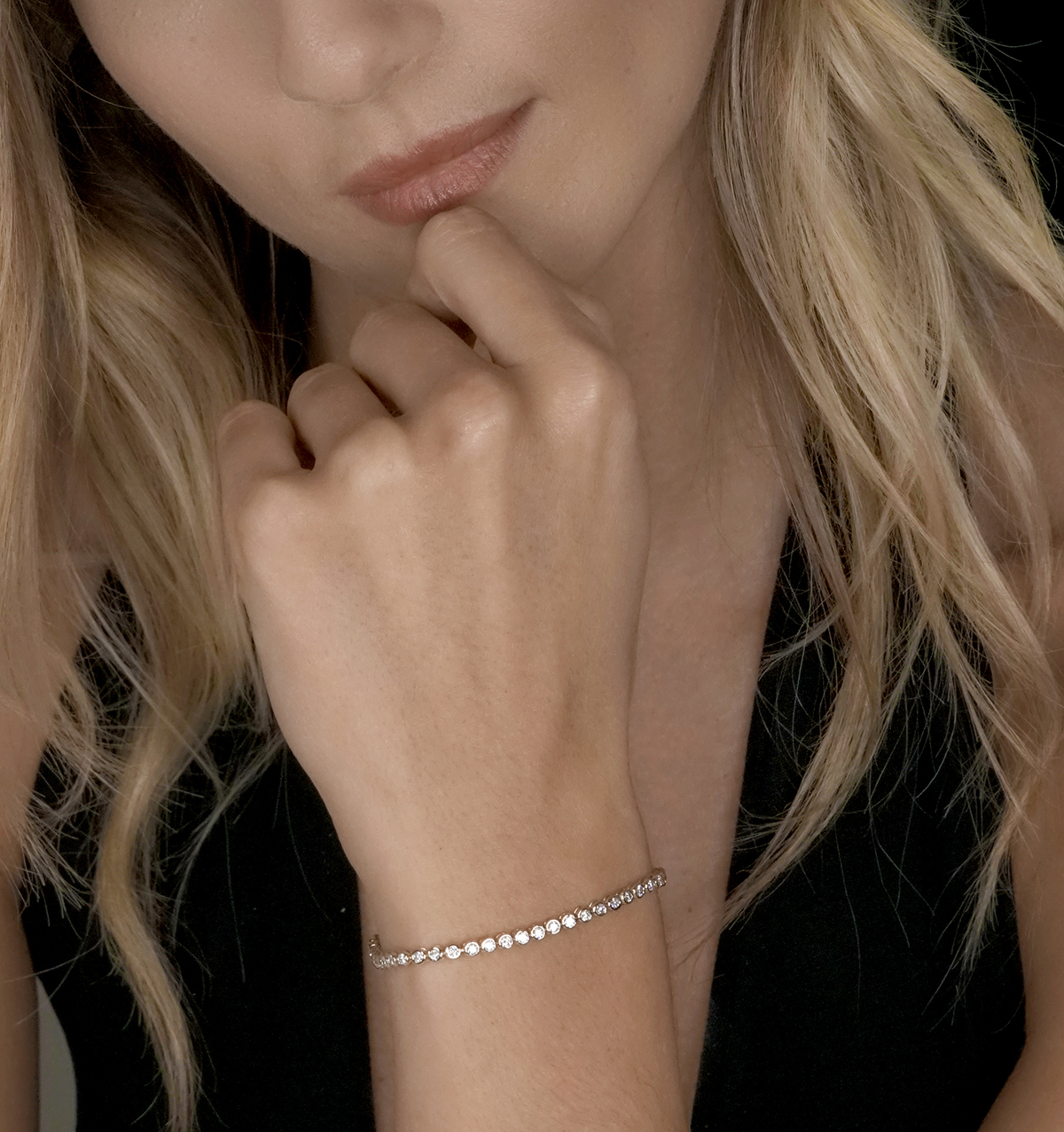Si diamond bracelet outlet