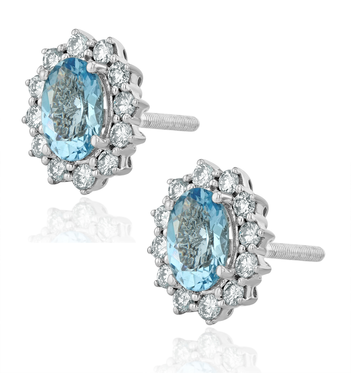 Aquamarine Earrings | The Diamond Store