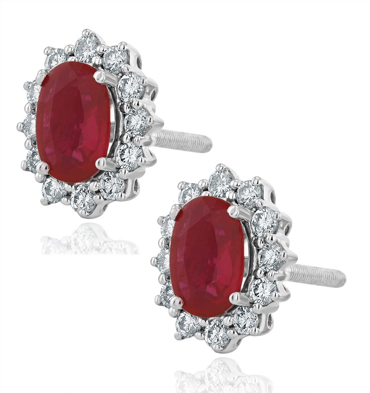 Ruby Earrings | TheDiamondStore.co.uk™