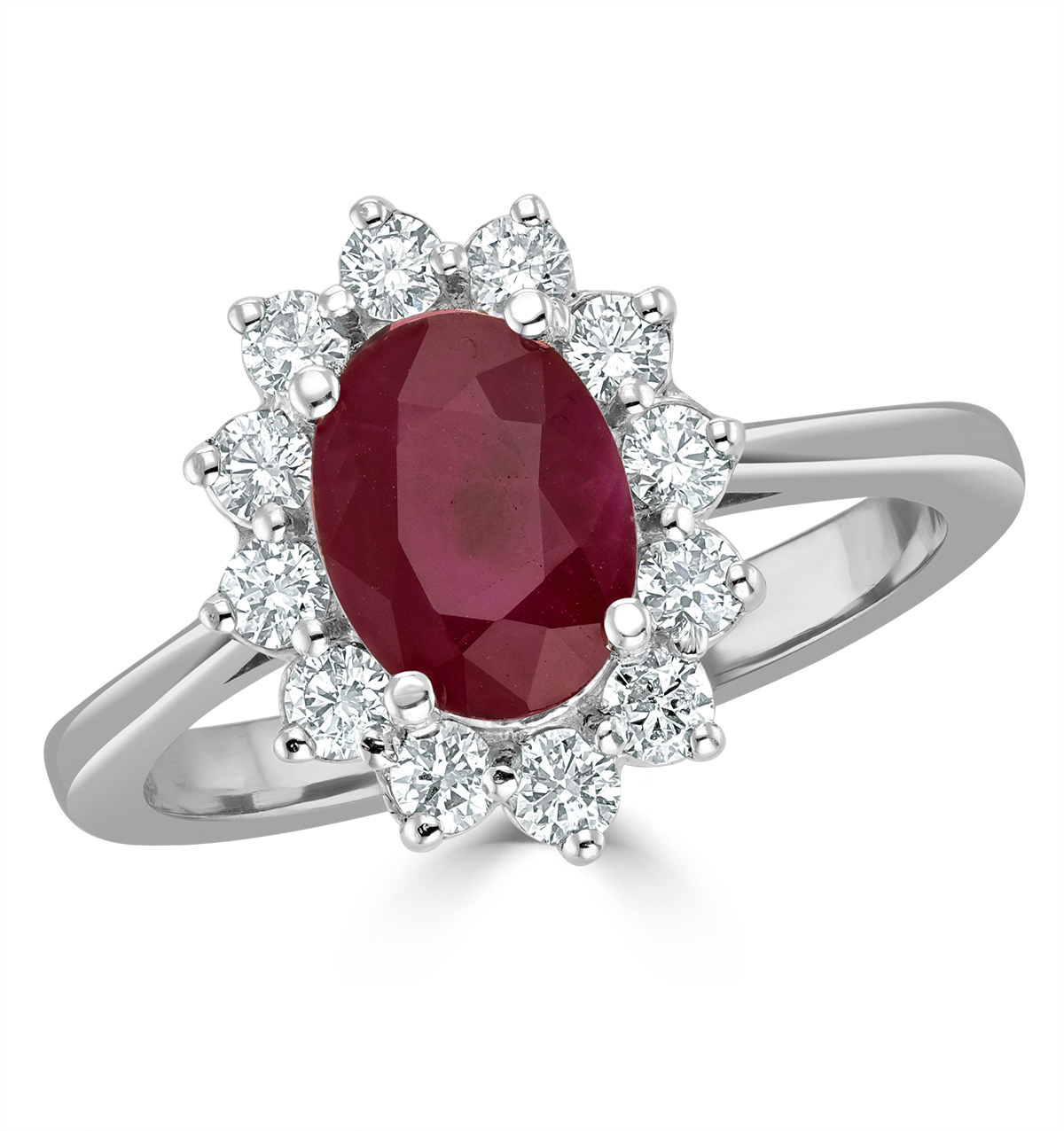 Ruby Engagement Rings | The Diamond Store