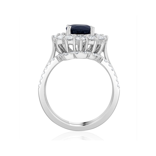 FET27 Matching Wedding Band Lab Diamond 0.30ct H/Si in Platinum - Image 3