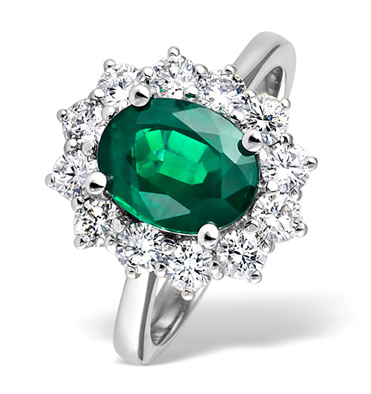 emerald engagement rings with diamonds