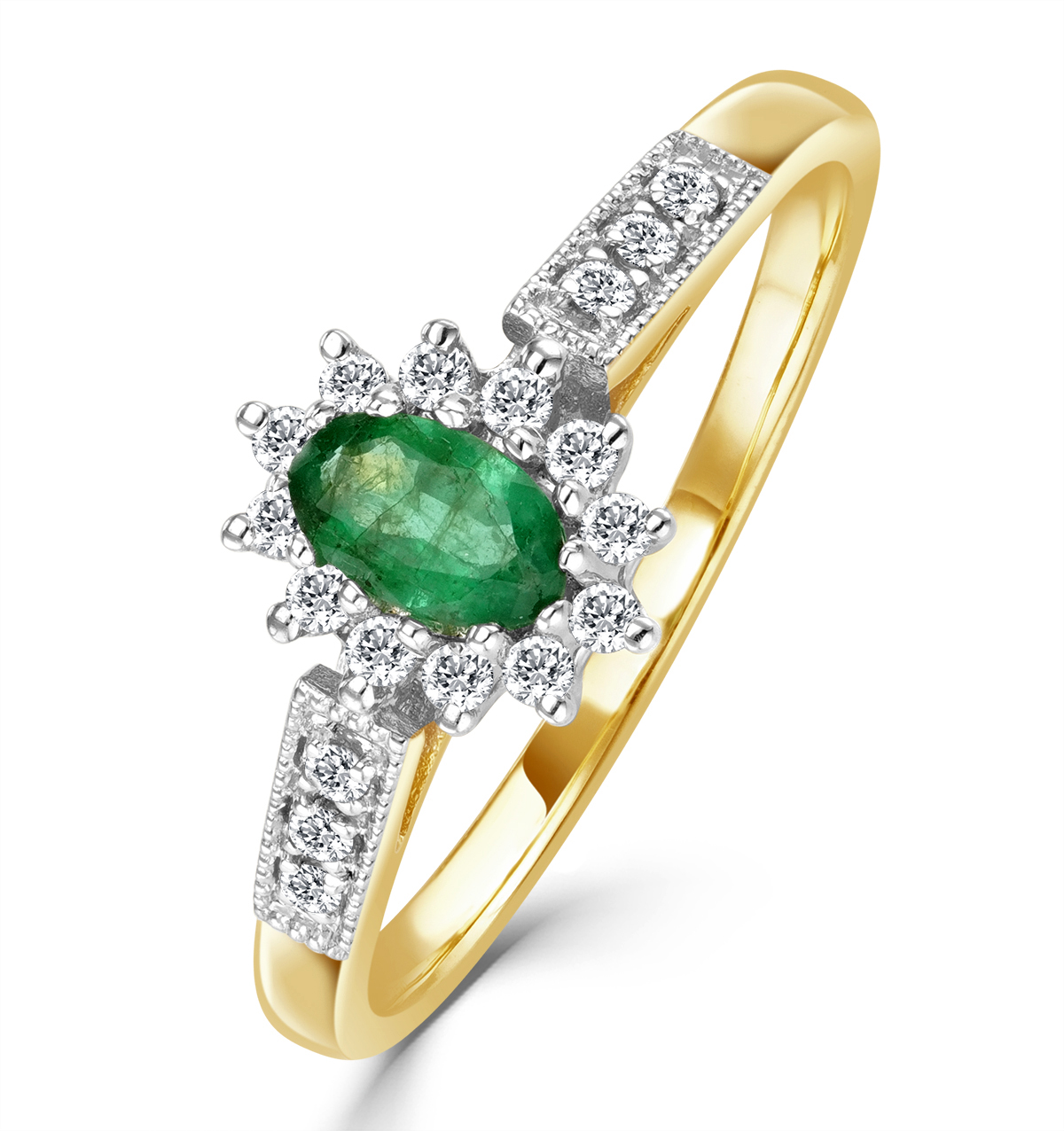 Emerald Rings Over 150 Styles The Diamond Store