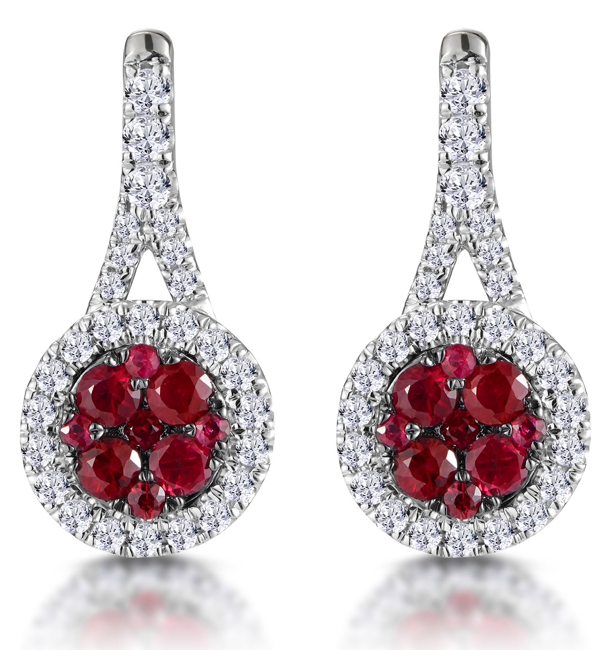 Ruby Earrings TheDiamondStore.co.uk™