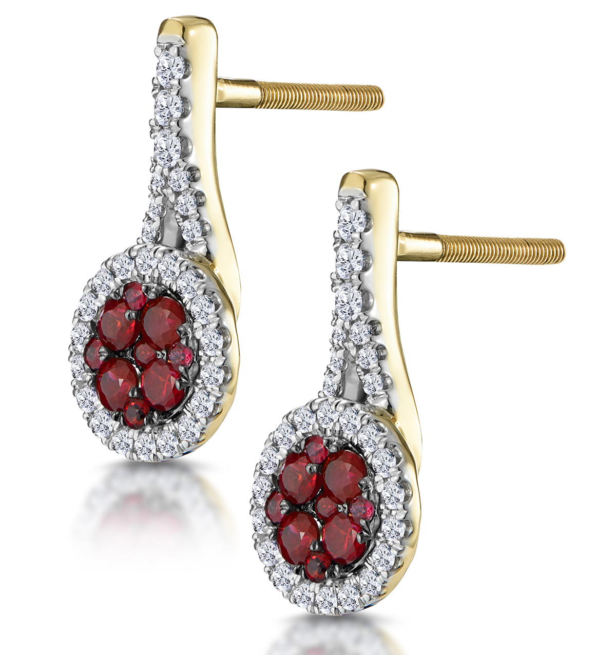 Ruby Earrings | TheDiamondStore.co.uk™