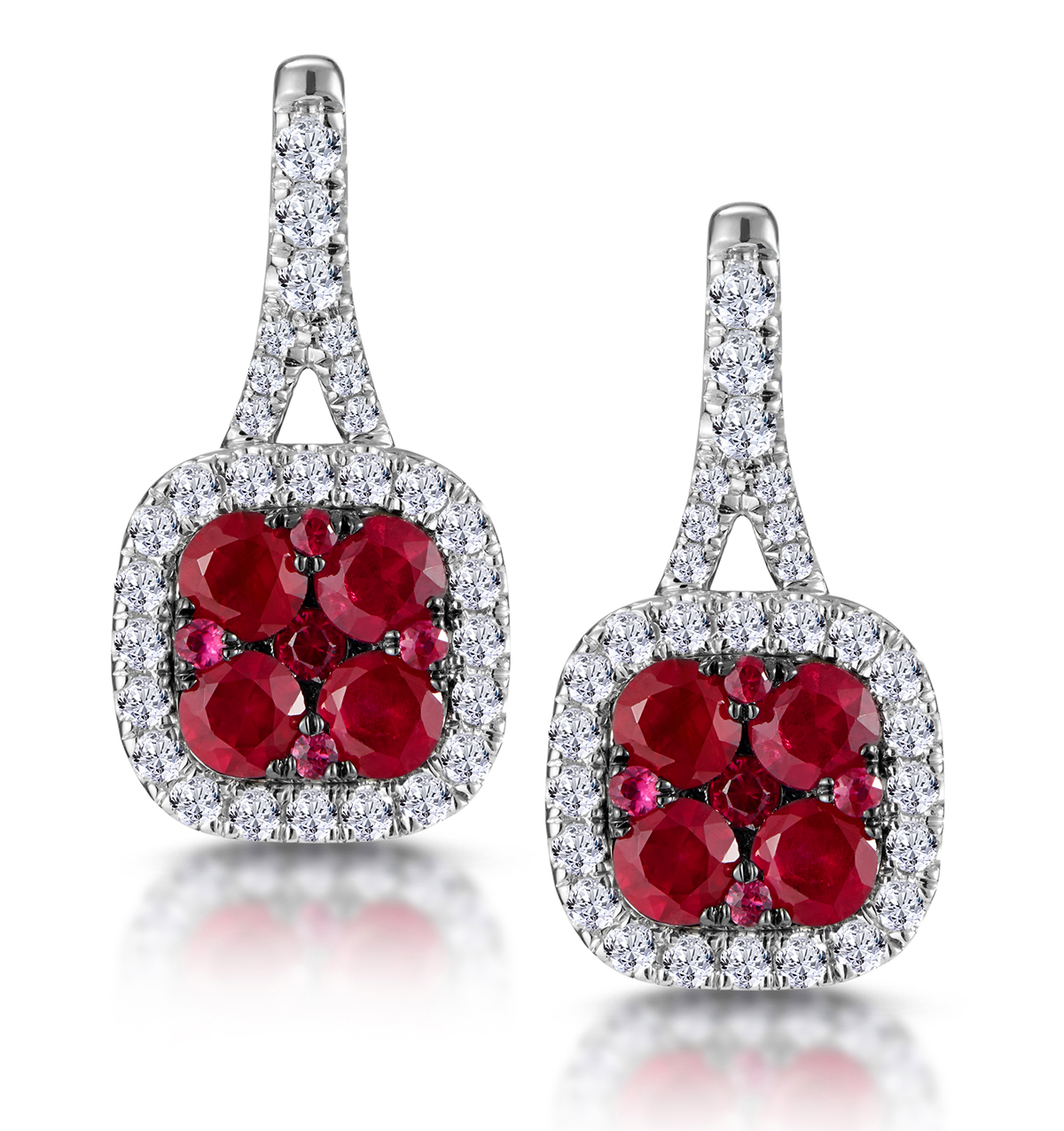 Ruby Earrings | TheDiamondStore.co.uk™