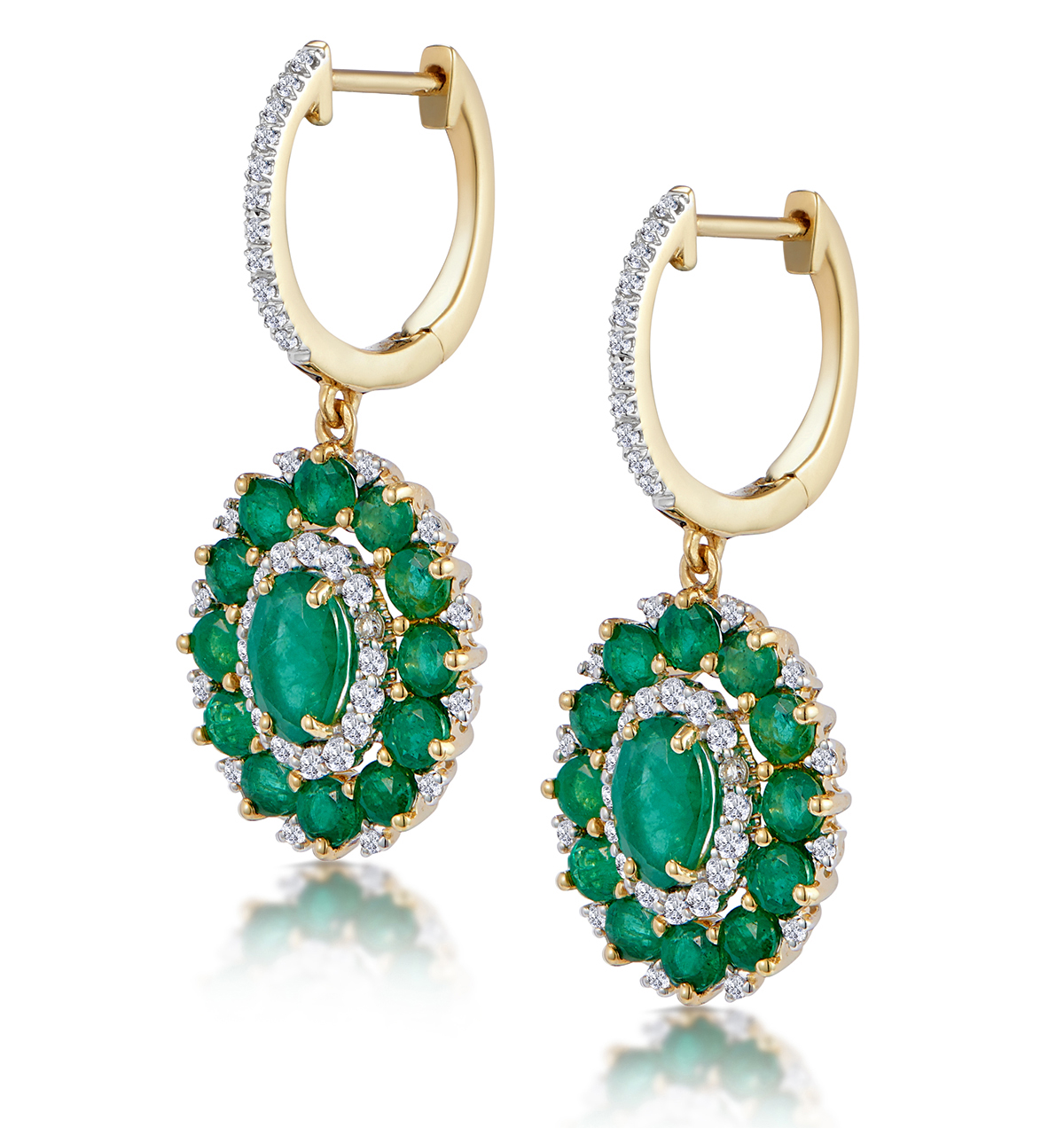 Emerald Earrings TheDiamondStore.co.uk™
