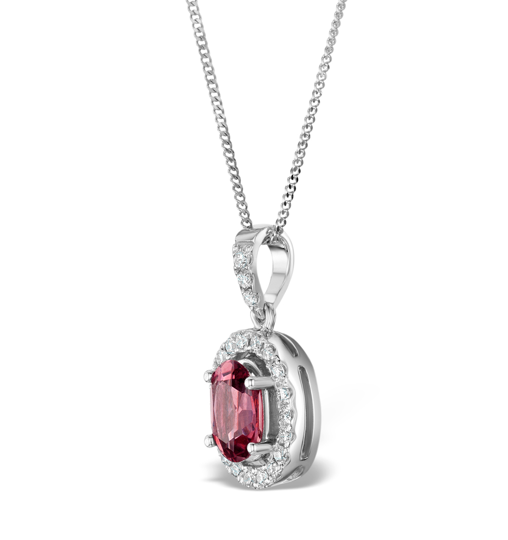 Pink Tourmaline Necklaces | The Diamond Store