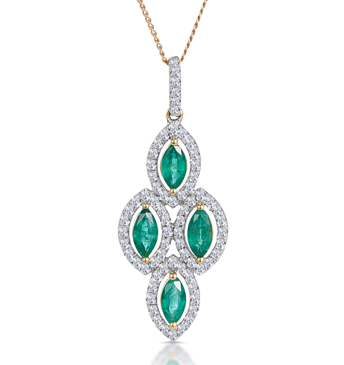 Emerald Necklaces & Pendants | The Diamond Store