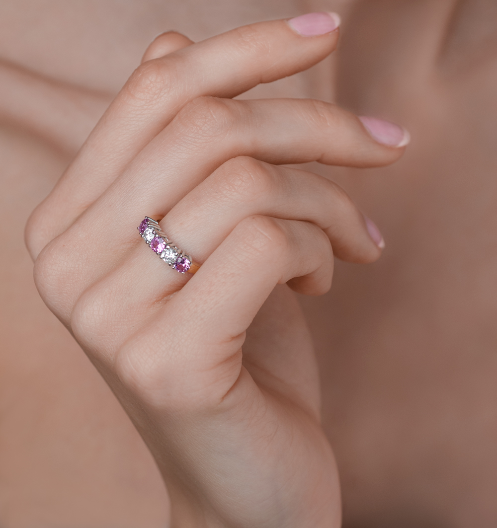 Pink Sapphire Rings | TheDiamondStore.co.uk™