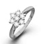 Millie 18K White Gold Diamond Cluster Ring 0.50CT H/SI -  FT20-72JUY - image 1