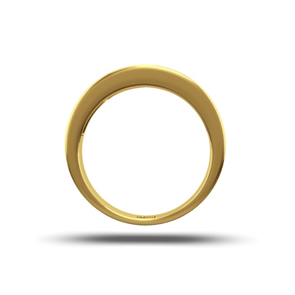 Rae 18K Gold Lab Diamond Half Band Eternity Ring 1.50CT F/VS - Image 3