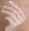 0.25ct Diamond and 18K White Gold Galileo Ring FT68 - image 3