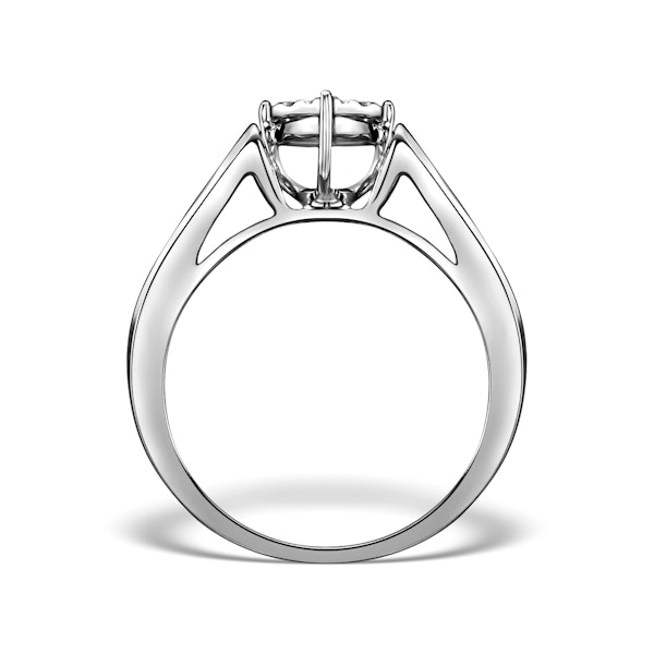 0.25ct Diamond and 18K White Gold Galileo Ring FT68 - Image 2