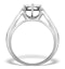 0.25ct Diamond and 18K White Gold Galileo Ring FT68 - image 2