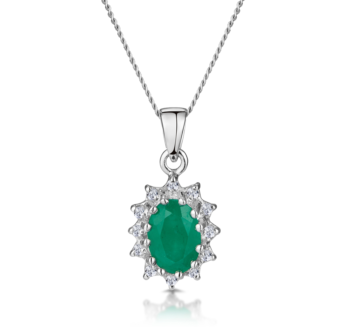 Emerald Necklaces & Pendants | The Diamond Store