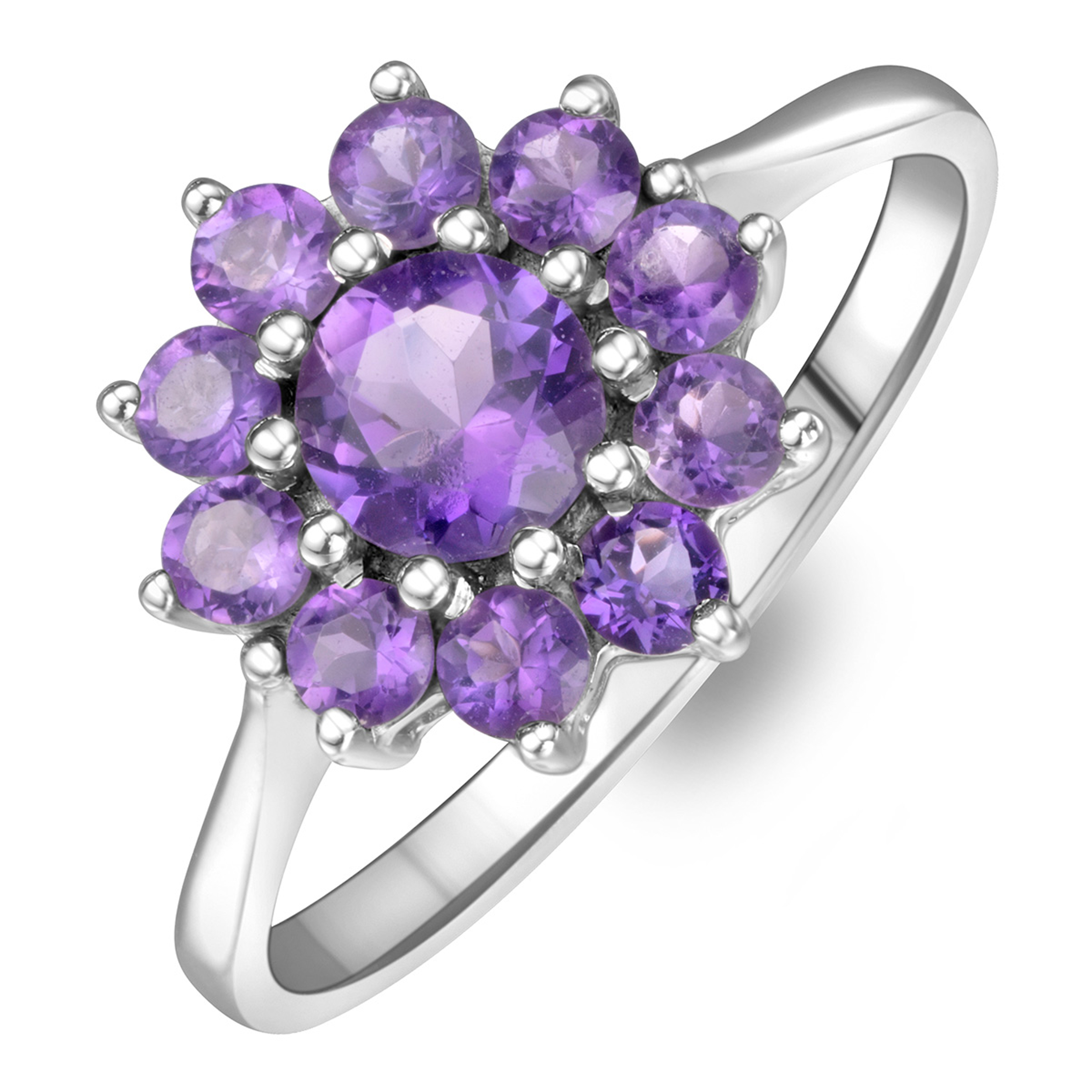 Amethyst cluster ring discount