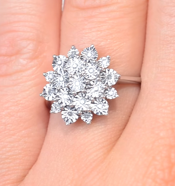 Diamond Cluster Rings | The Diamond Store