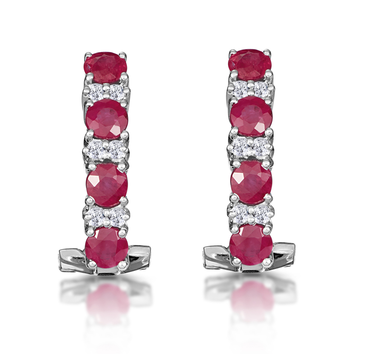 Ruby Earrings | TheDiamondStore.co.uk™