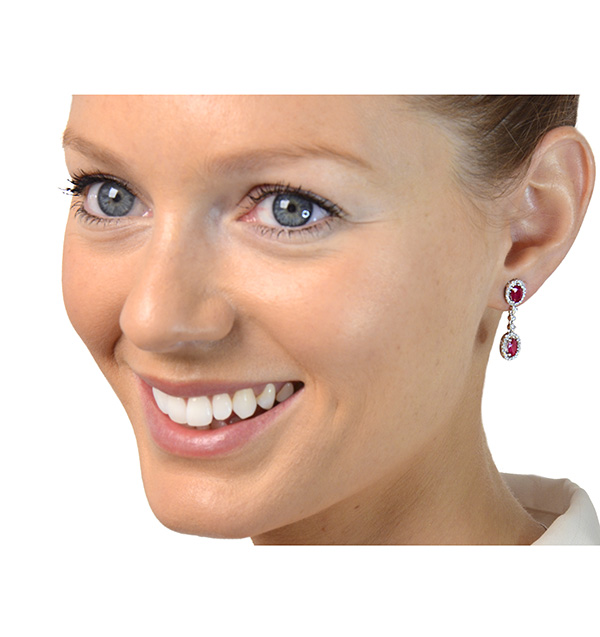 Ruby Earrings | TheDiamondStore.co.uk™
