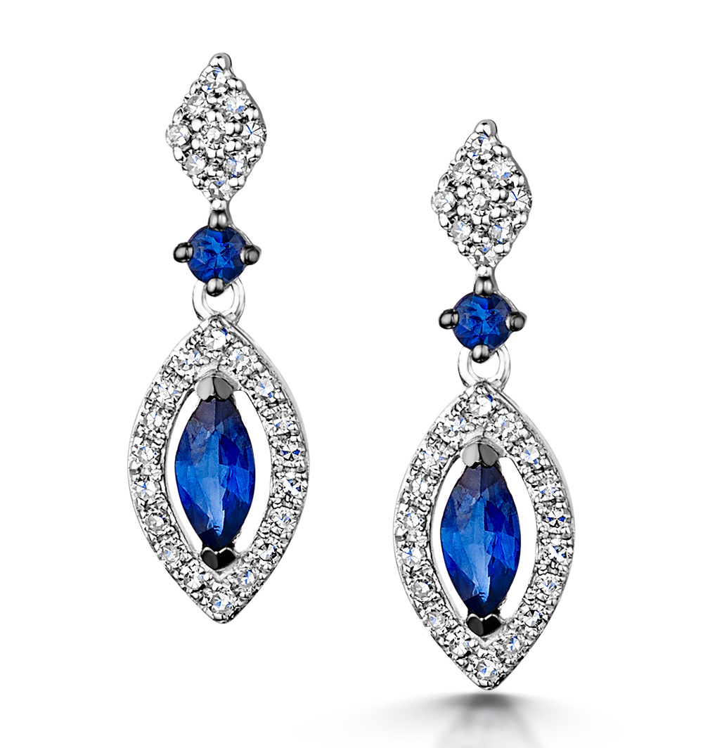 Sapphire Earrings | The Diamond Store