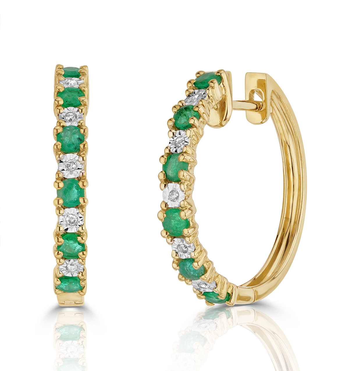 Emerald Earrings | The Diamond Store