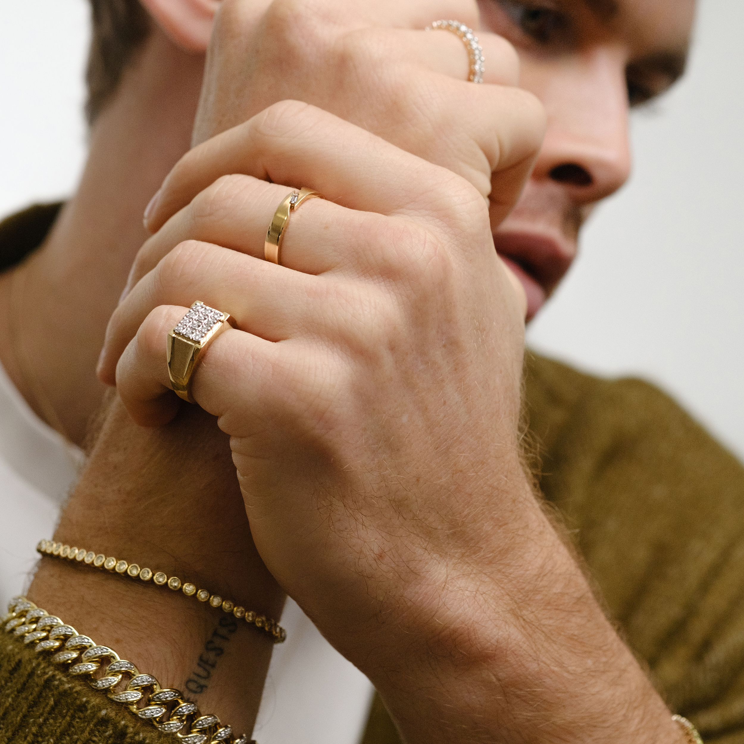Mens 9k gold ring discount