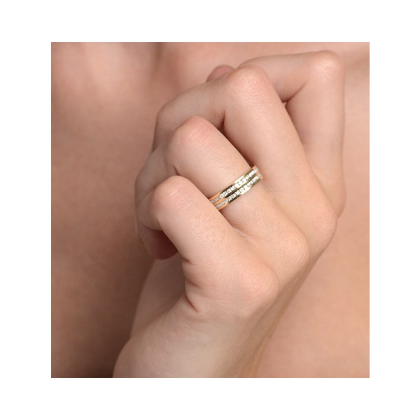 Eternity Ring Lucy 18K Gold Diamond 1.00ct G/Vs - Image 4