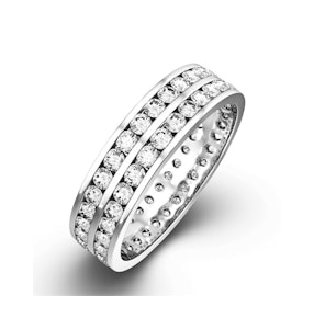 Eternity Ring Lucy 18K White Gold Diamond 1.00ct H/Si