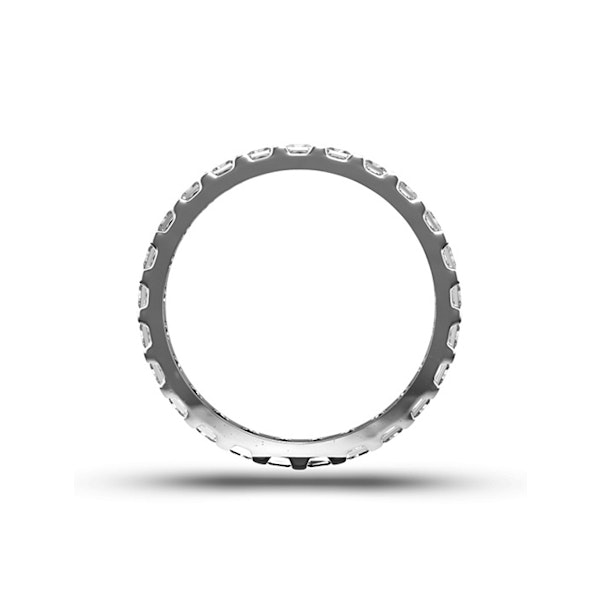 Eternity Ring Olivia 18K White Gold Diamond 3.00ct G/Vs - Image 3