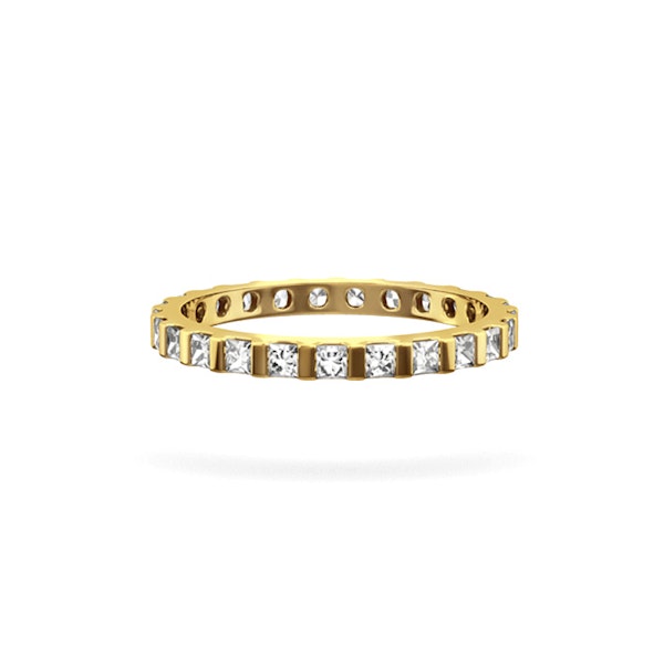 Eternity Ring Olivia 18K Gold Diamond 3.00ct G/Vs - Image 2