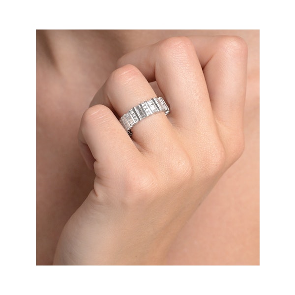 Eternity Ring Mia 18K White Gold Diamond 2.00ct H/Si - Image 4